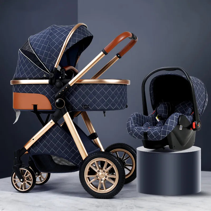 Luxury 3 in 1 Baby Stroller