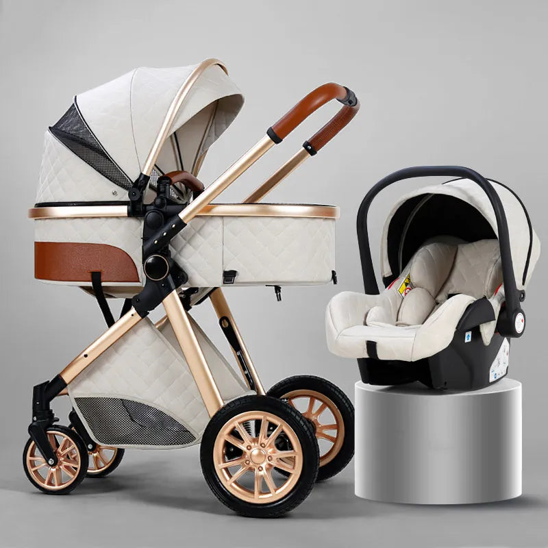 Luxury 3 in 1 Baby Stroller Silvia Bellissa