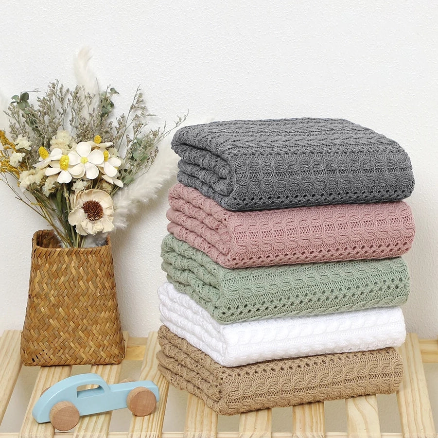 Newborn Knitted Baby Blankets